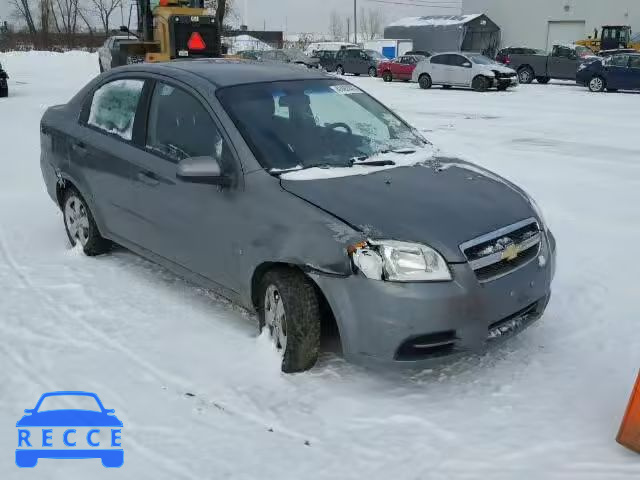 2009 CHEVROLET AVEO LS 3G1TV55E99L121408 зображення 0