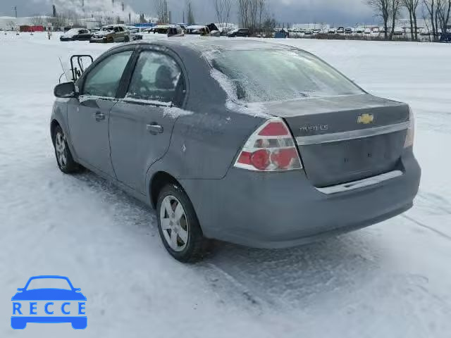 2009 CHEVROLET AVEO LS 3G1TV55E99L121408 зображення 2