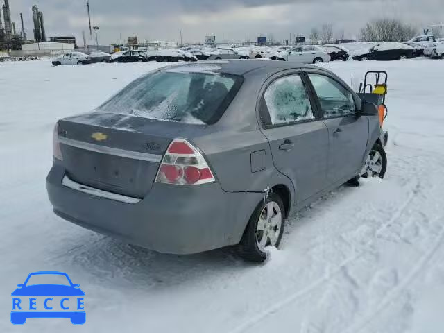 2009 CHEVROLET AVEO LS 3G1TV55E99L121408 зображення 3