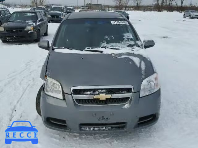 2009 CHEVROLET AVEO LS 3G1TV55E99L121408 зображення 8