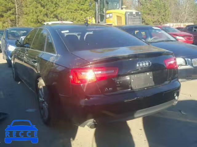 2013 AUDI A6 PREMIUM WAUGFAFC5DN017001 зображення 2