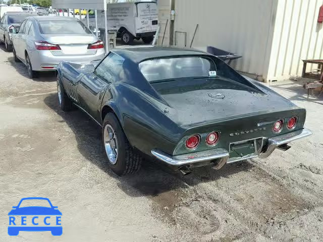 1969 CHEVROLET CORVETTE 194379S716203 зображення 2