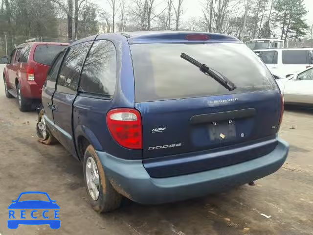 2002 DODGE CARAVAN EC 1B4GP15BX2B556282 зображення 2