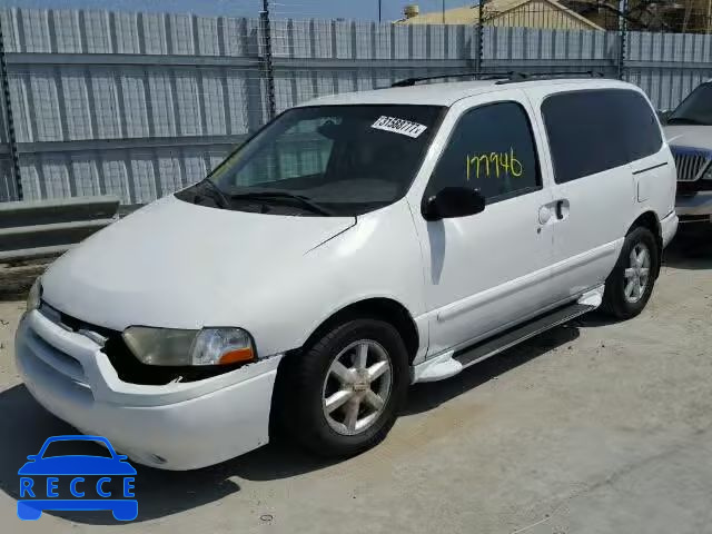 2002 NISSAN QUEST GLE 4N2ZN17T22D803223 image 1