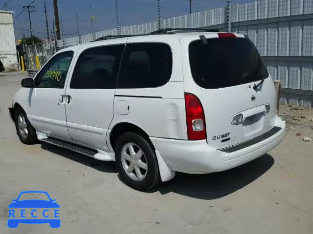 2002 NISSAN QUEST GLE 4N2ZN17T22D803223 image 2