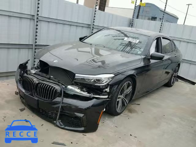 2018 BMW 740 I WBA7E2C54JG741762 image 1