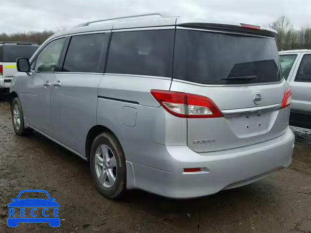 2014 NISSAN QUEST S JN8AE2KP1E9105004 зображення 2