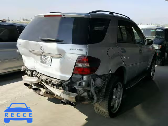 2007 MERCEDES-BENZ ML 63 AMG 4JGBB77E17A214640 зображення 3