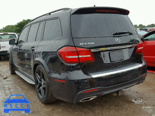 2017 MERCEDES-BENZ GLS 550 4M 4JGDF7DE7HA870019 зображення 2