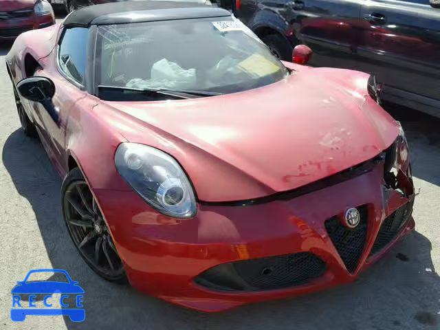 2015 ALFA ROMEO 4C SPIDER ZARBAAB41FM150363 image 0