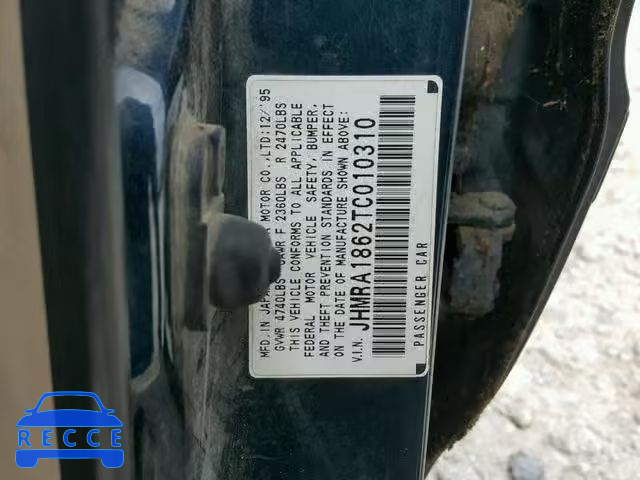 1996 HONDA ODYSSEY BA JHMRA1862TC010310 image 9