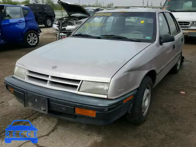 1992 DODGE SHADOW AME 1B3XP28D5NN235566 image 1