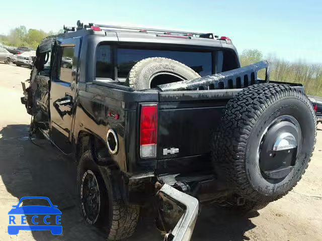 2007 HUMMER H2 SUT 5GRGN22U57H110936 image 2