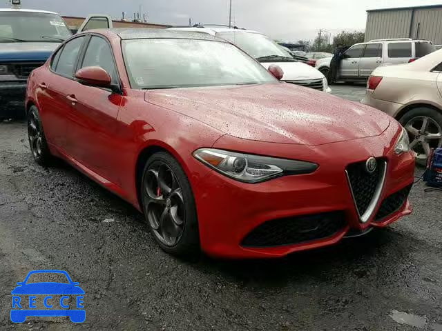 2017 ALFA ROMEO GIULIA TI ZARFAECN2H7542107 image 0