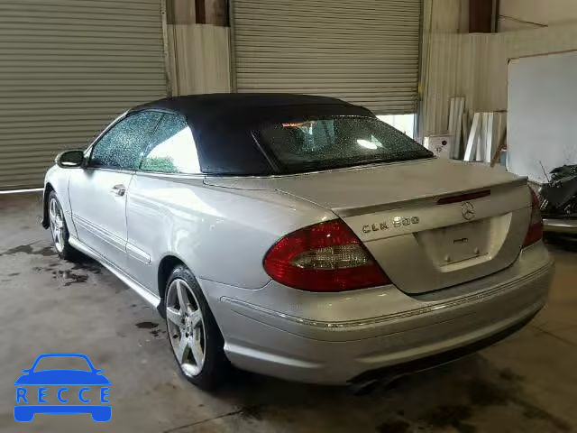 2006 MERCEDES-BENZ CLK 500 WDBTK75G76T065133 image 2