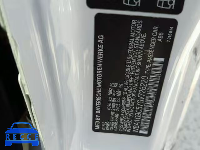 2016 BMW 228 XI WBA1G9C57GV726220 image 9