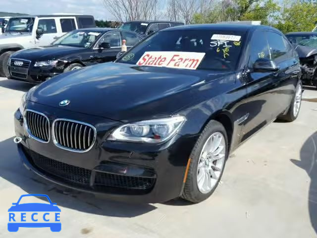 2014 BMW 750 LI WBAYE8C55ED134798 зображення 1