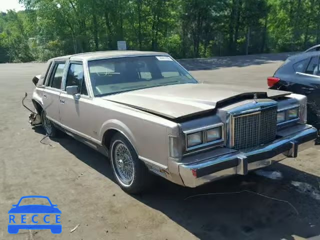 1986 LINCOLN TOWN CAR 1LNBP96F5GY757620 image 0