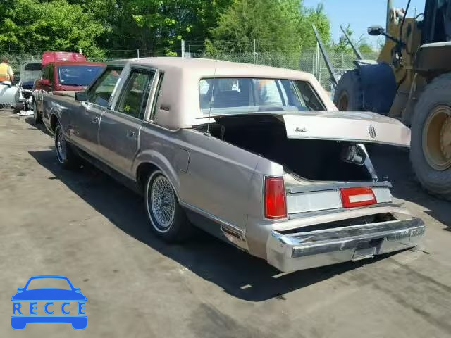 1986 LINCOLN TOWN CAR 1LNBP96F5GY757620 image 2