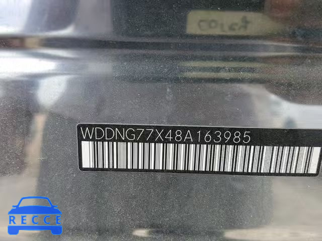 2008 MERCEDES-BENZ S63 WDDNG77X48A163985 зображення 9