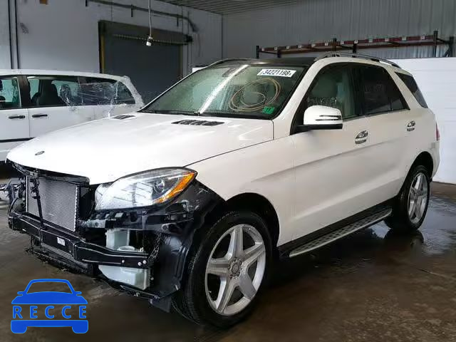 2015 MERCEDES-BENZ ML 400 4MA 4JGDA5GB7FA458720 зображення 1