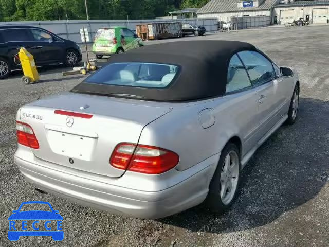 2003 MERCEDES-BENZ CLK 430 WDBLK70G23T130134 image 3