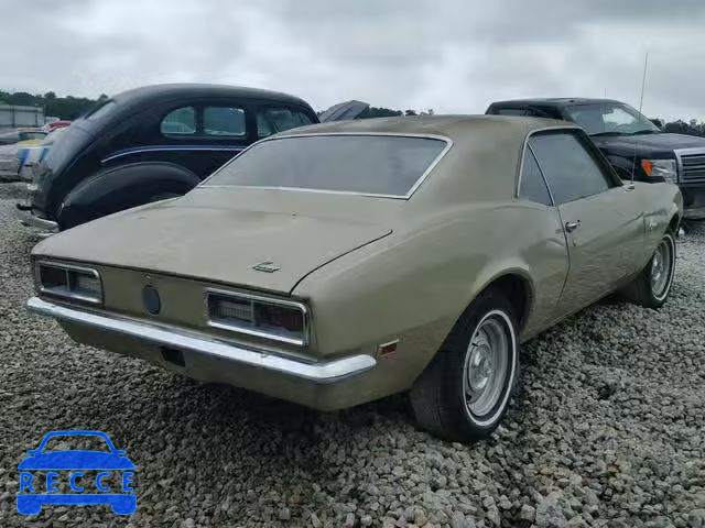 1968 CHEVROLET CAMERO 123378N409154 Bild 3