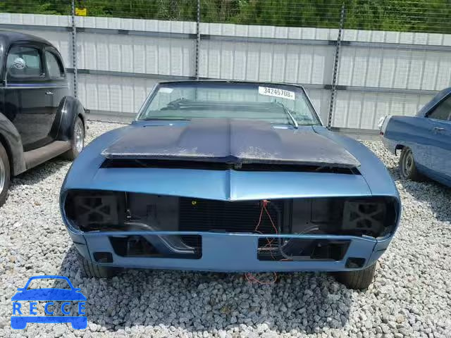 1968 CHEVROLET CAMARO CNV 6812467N0P163612 Bild 8