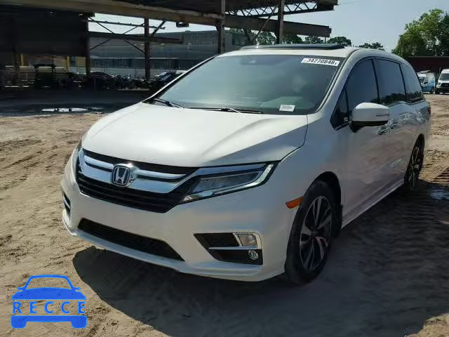 2018 HONDA ODYSSEY EL 5FNRL6H98JB017717 image 1