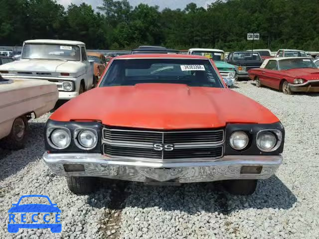 1970 CHEVROLET CHEVELL 136370A127415 image 8