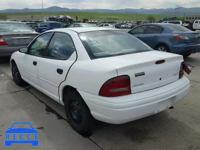 1997 DODGE NEON HIGHL 3B3ES47CXVT501867 image 2