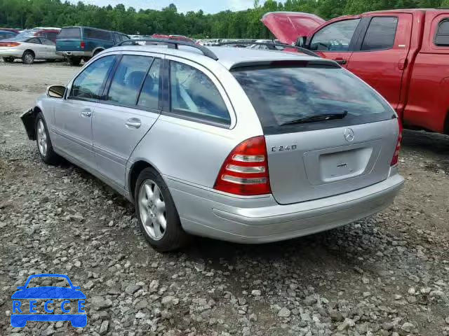 2004 MERCEDES-BENZ C 240 SPOR WDBRH61JX4F452873 image 2