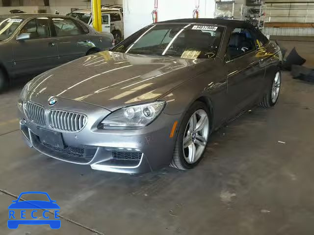 2013 BMW 650 XI WBAYP1C56DDX00810 зображення 1