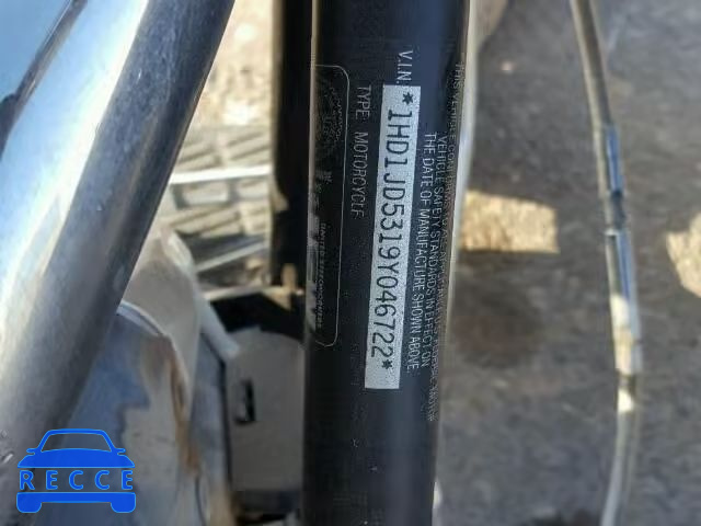 2009 HARLEY-DAVIDSON FLSTN 1HD1JD5319Y046722 image 9