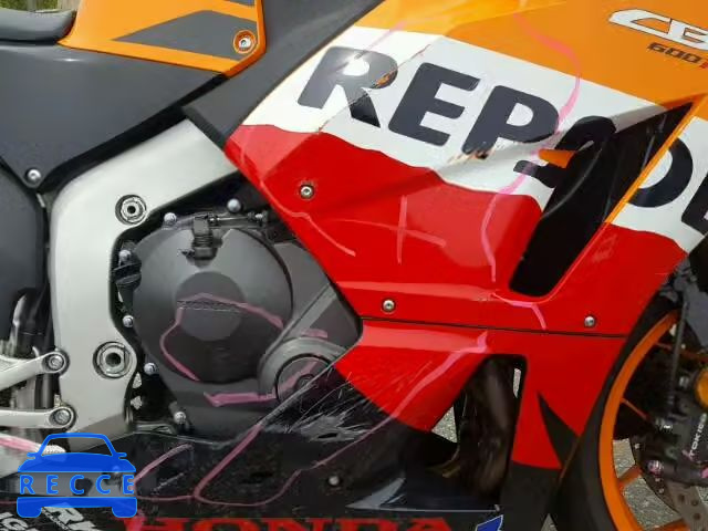 2013 HONDA CBR600 RR JH2PC40J2DK000363 зображення 8