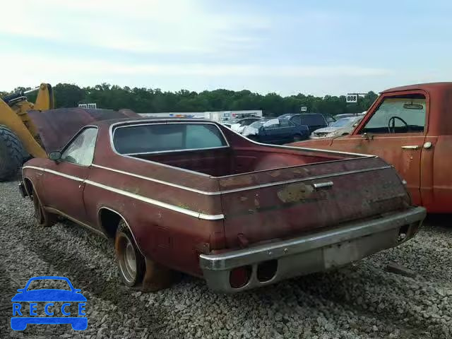 1977 CHEVROLET ELCAMINO 1D8006D485187 image 2