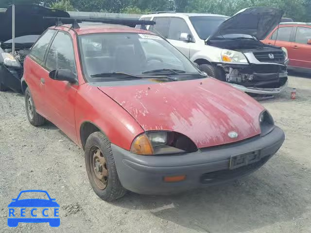 1997 GEO METRO 2C1MR2261V6724067 image 0