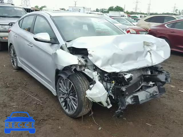 2018 HYUNDAI ELANTRA SP KMHD04LB7JU468321 image 0