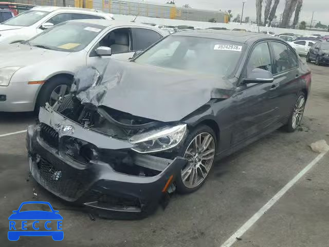 2015 BMW 335 I WBA3A9C56FK472610 зображення 1