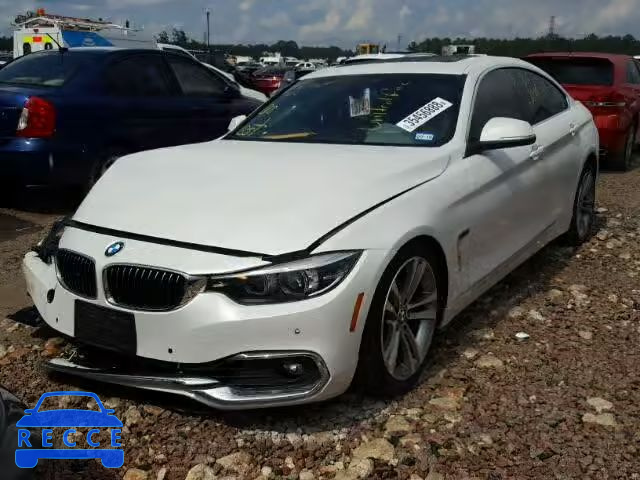 2018 BMW 430I GRAN WBA4J1C57JBG76480 image 1