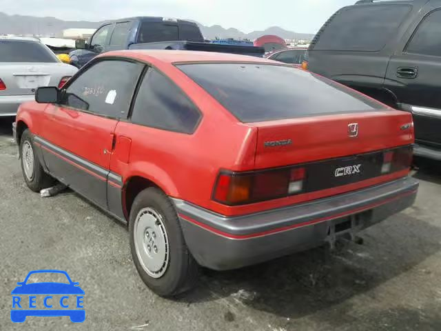 1987 HONDA CRX JHMEC1325HS020114 image 2