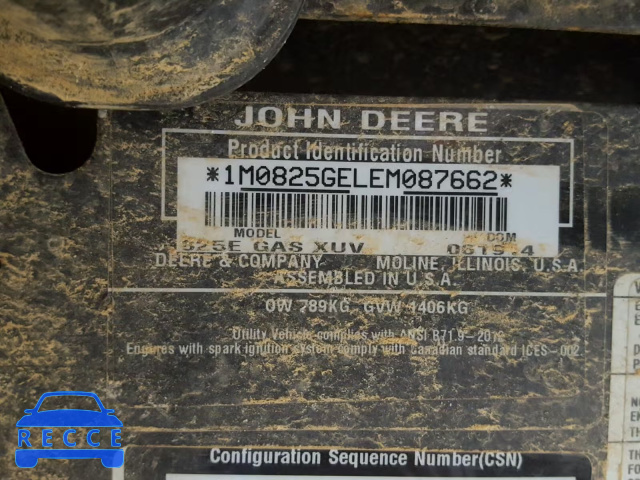 2014 JOHN DEERE 825I 1M0825GELEM087662 зображення 9