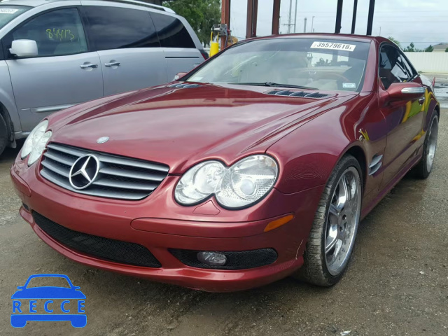 2004 MERCEDES-BENZ SL 500 WDBSK75F44F066674 image 1