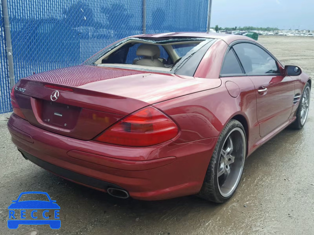 2004 MERCEDES-BENZ SL 500 WDBSK75F44F066674 image 3