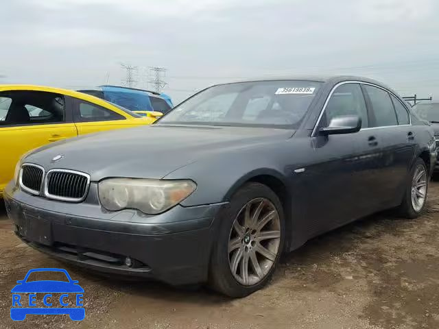 2005 BMW 745 I WBAGL63545DP76077 image 1