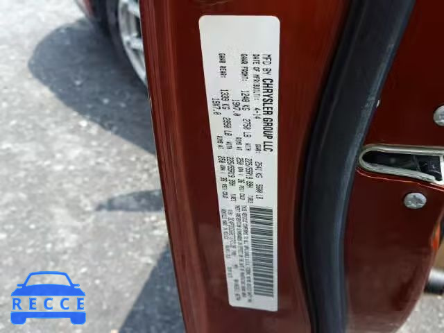 2014 DODGE JOURNEY LI 3C4PDDDG6ET271138 зображення 9