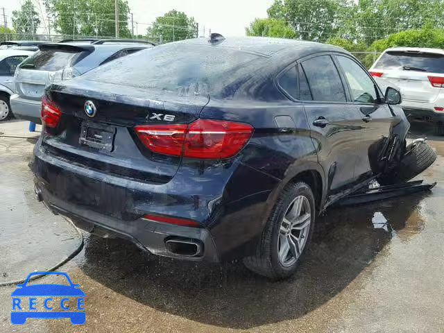 2017 BMW X6 XDRIVE5 5UXKU6C37H0W38696 image 3