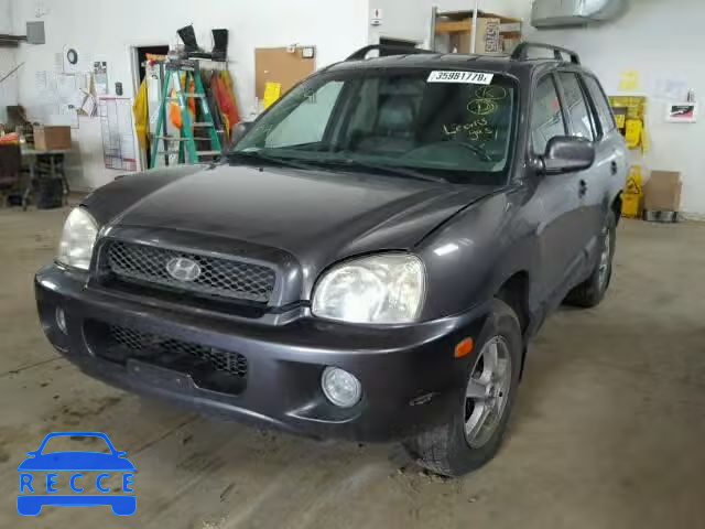 2004 HYUNDAI SANTA FE B KM8SB73DX4U601923 зображення 1