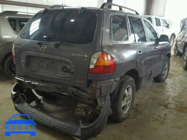 2004 HYUNDAI SANTA FE B KM8SB73DX4U601923 зображення 3