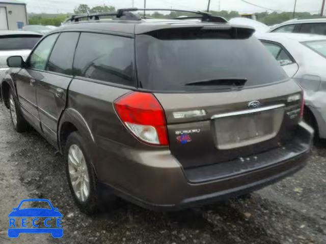 2009 SUBARU OUTBACK 3. 4S4BP85C694317272 Bild 2